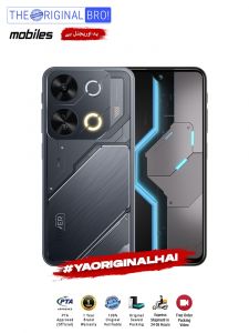 Itel P65 | 4GB RAM | 128GB Storage | PTA Approved | 12 Months Warranty | Black | The Original Bro Mobiles - TOB23